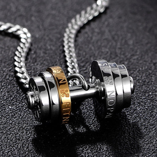 Barbell Necklace